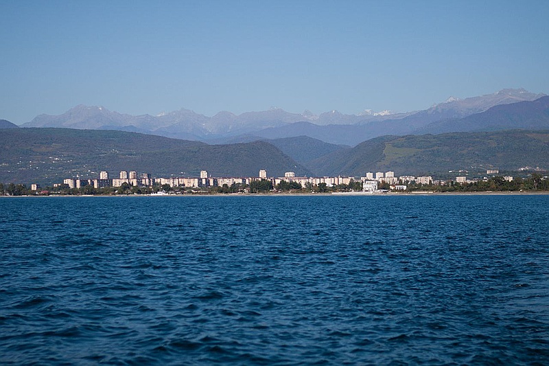 Морская рыбалка в Сухуме, Абхазия