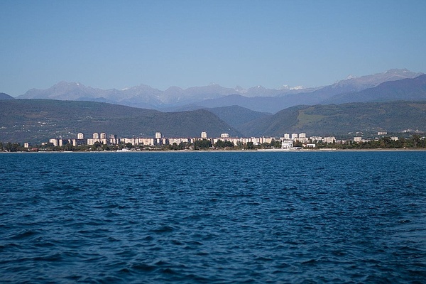 Морская рыбалка в Сухуме, Абхазия