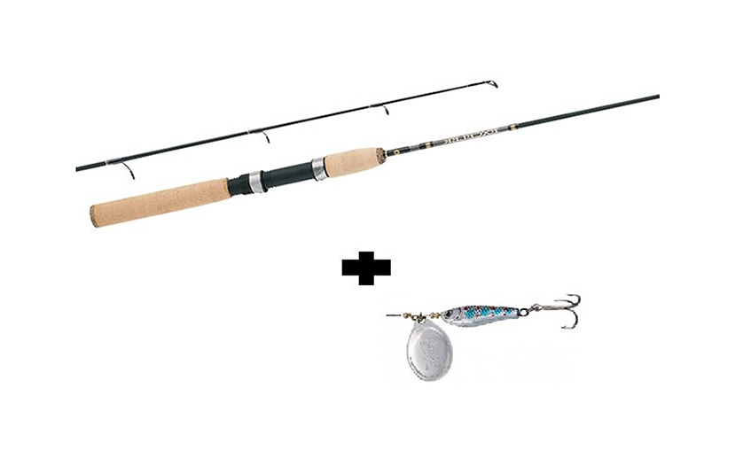 Комплект Daiwa Exceler EXS 902 XHFSSilver Spinner 14841507