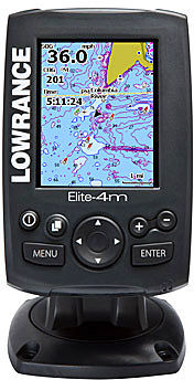 Lowrance Elite-4m Chartplotter