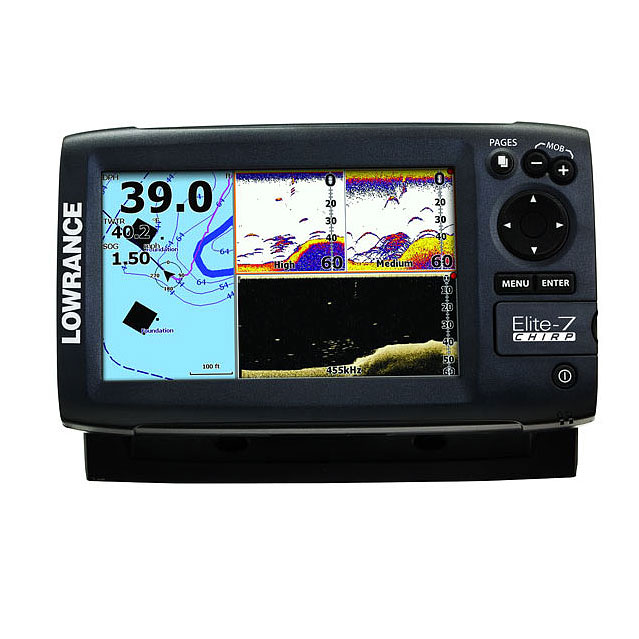 Lowrance Elite-7 CHIRP 50 -200 455 -800kHz