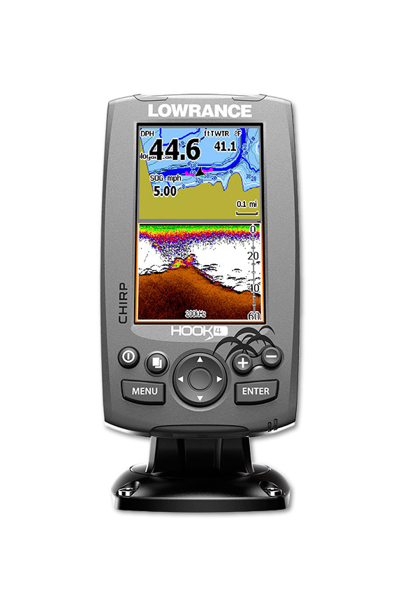 Lowrance Hook-4 Mid -High -DownScan