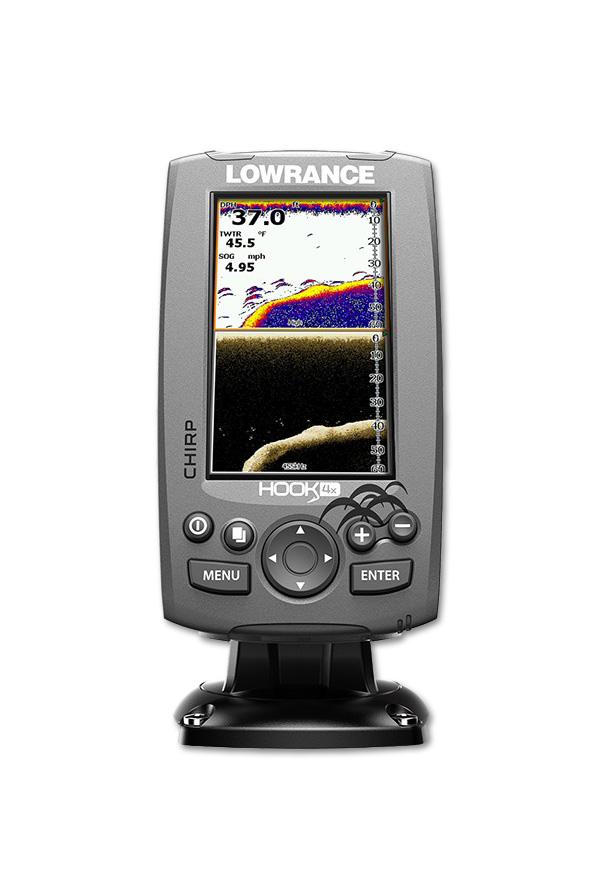 Lowrance Hook-4x Mid -High -DownScan