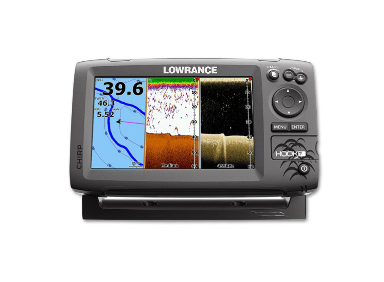 Lowrance Hook-7 Mid -High -DownScan