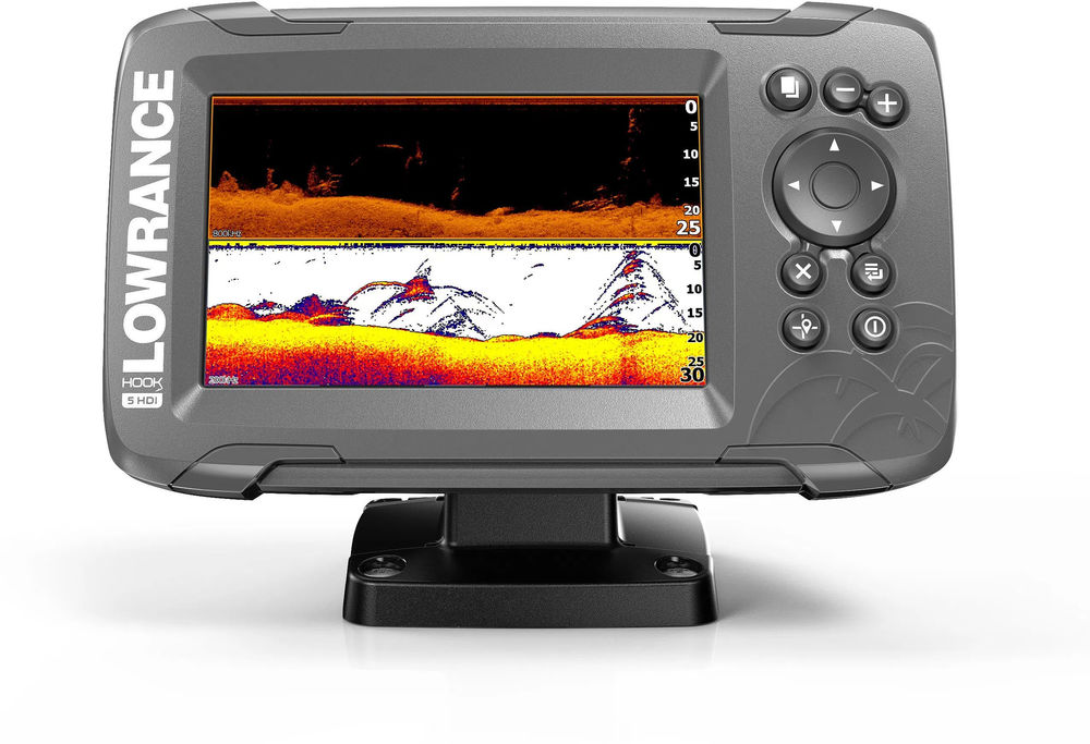 Lowrance Hook2-5 Splitshot US Coastal -ROW