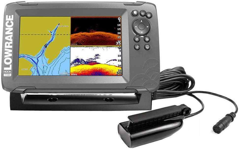 Lowrance Hook2-7 Splitshot Us Coastal -Row