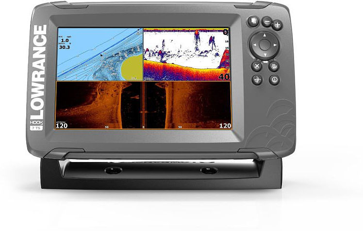 Lowrance Hook2-7 Tripleshot Us Coastal -Row