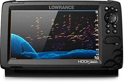 Lowrance Hook Reveal 9 TripleShot Row