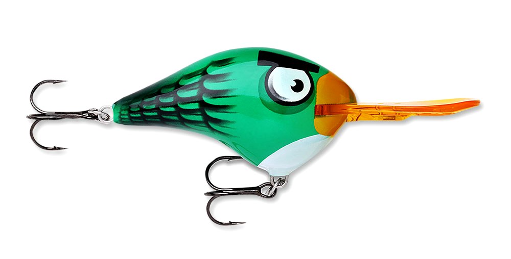 Rapala Angry Birds DT Green Toucan