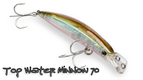 Strike Pro Top Water Minnow 70